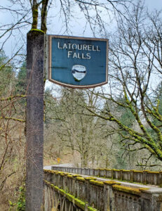 Latourell Falls sign | Ok Which Way