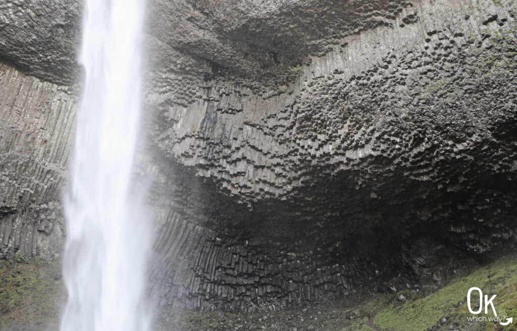 Latourell Falls Columnar Basalt Columbia Gorge | Ok Which Way