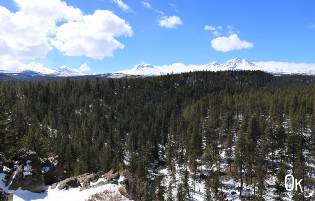 Whychus Creek Overlook Oregon Cascade Mountains view - OK Which Way