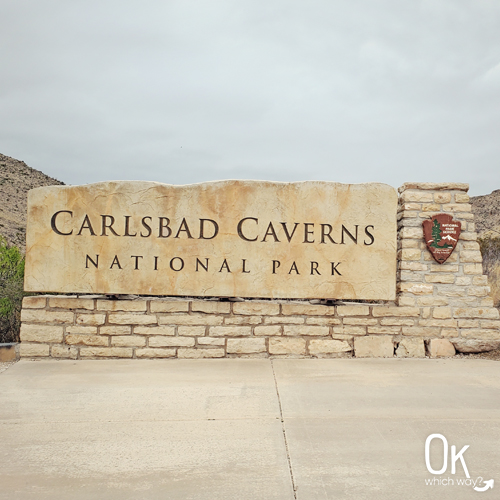 Carlsbad Caverns National Park sign | Find your park | OK Which Way