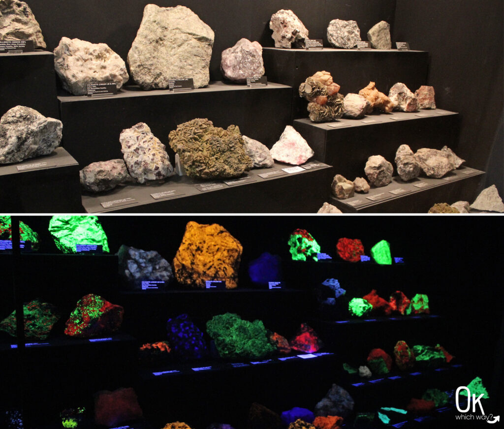 Rice NW Museum of Rocks and Minerals | Rainbow Gallery | Ok Which Way