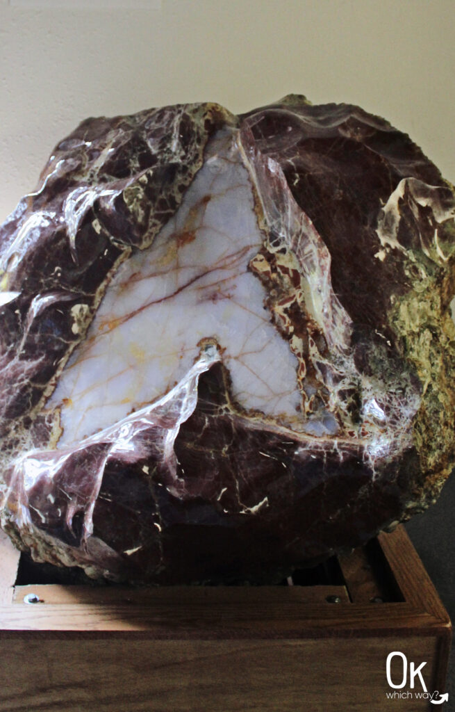 Rice NW Museum of Rocks and Minerals | 1 ton thunderegg | Ok Which Way