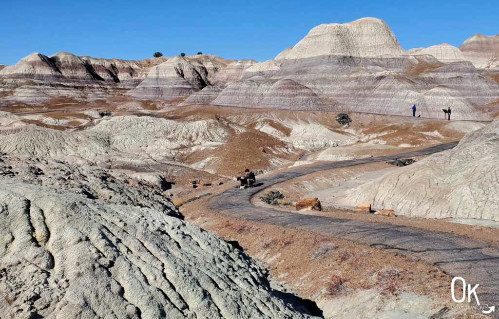 Blue Mesa Trail badlands| OK Which Way