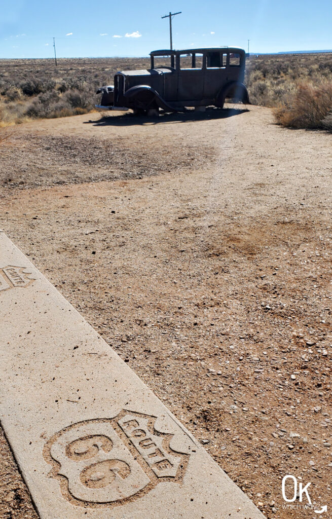 Route 66 in Petrified Forest National Park | OK Which Way