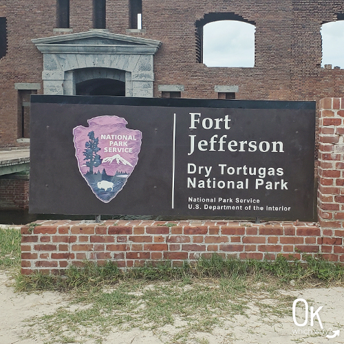 Dry Tortugas National Park sign | Ok Which Way