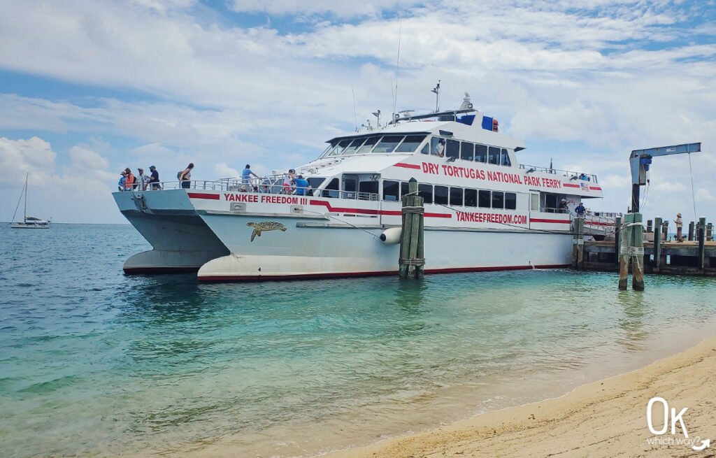 Spend the Day at Dry Tortugas National Park ferry ride | Ok Which Way