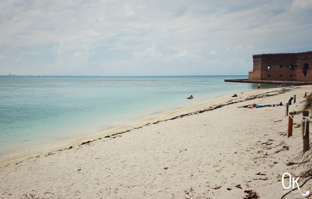 South Beach on Garden Key at Dry Tortugas National park | OK Which Way