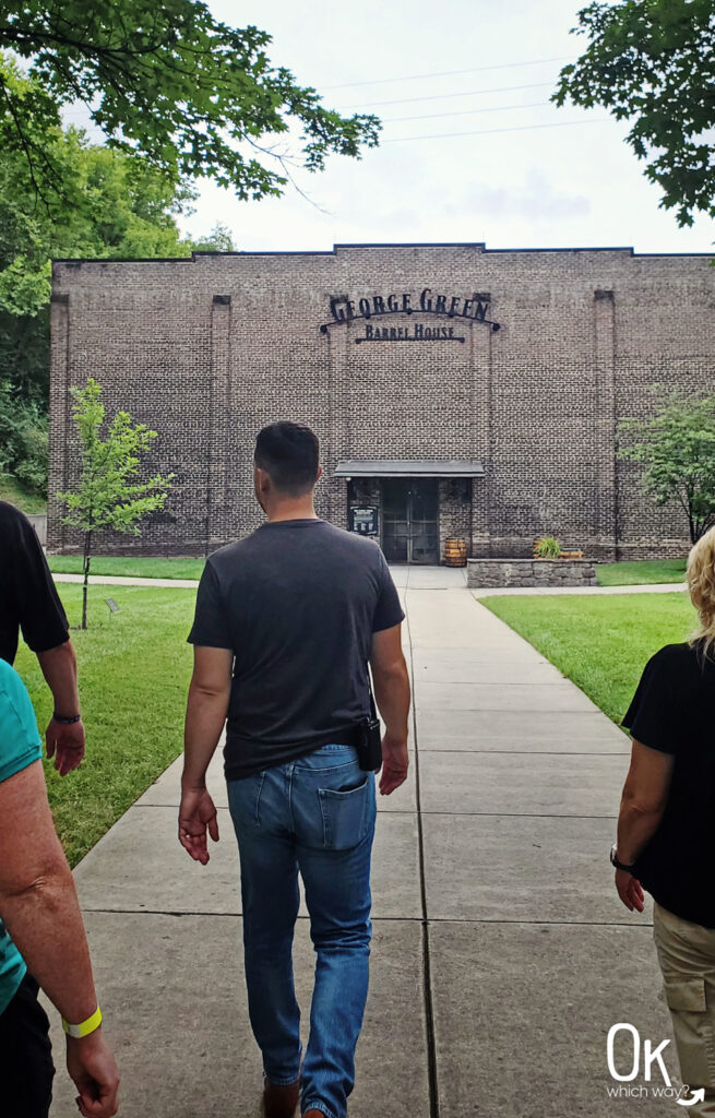 Jack Daniel's Distillery George Green Barrel Room tasting | OK Which Way