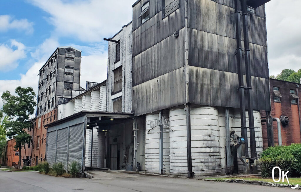 Jack Daniel's Distillery Tour grain mill | OK Which Way