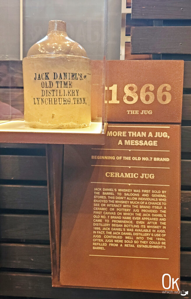 Jack Daniel's Distillery 1866 jug | OK Which Way