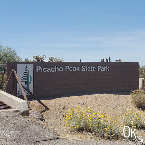 Picacho Peak State Park sign | OK Which Way