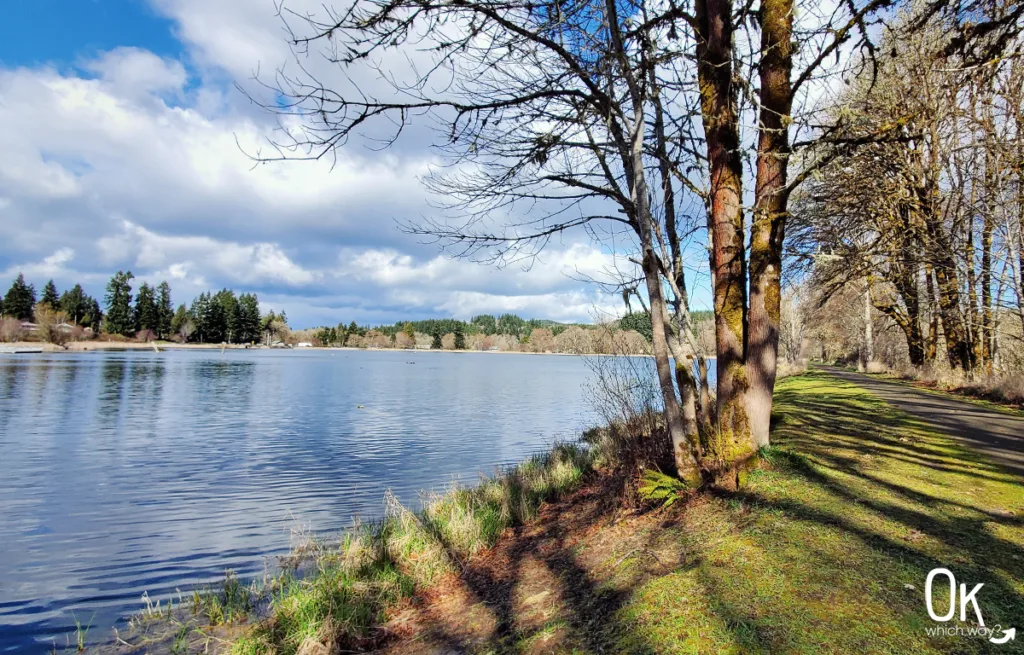 Vernonia Lake Mill Pond at the Banks-Vernonia State Trail | OK Which Way