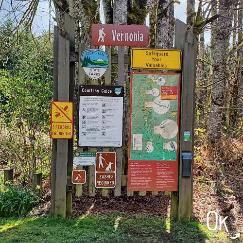 Vernonia Trailhead at the Banks-Vernonia State Trail | OK Which Way