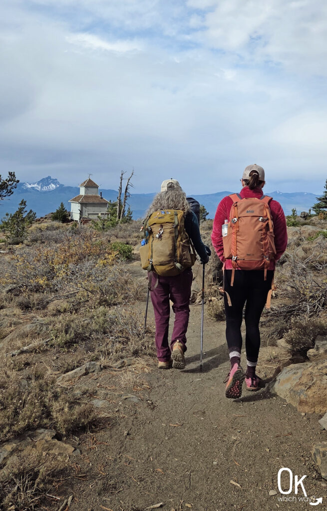 Black Butte Trail summit with old cupola lookout | OK Which Way