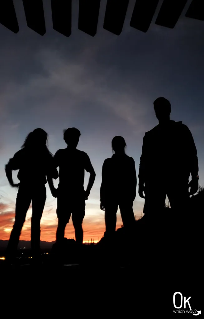 Silhouette at Gates Pass Overlook in Tucson | OK Which Way