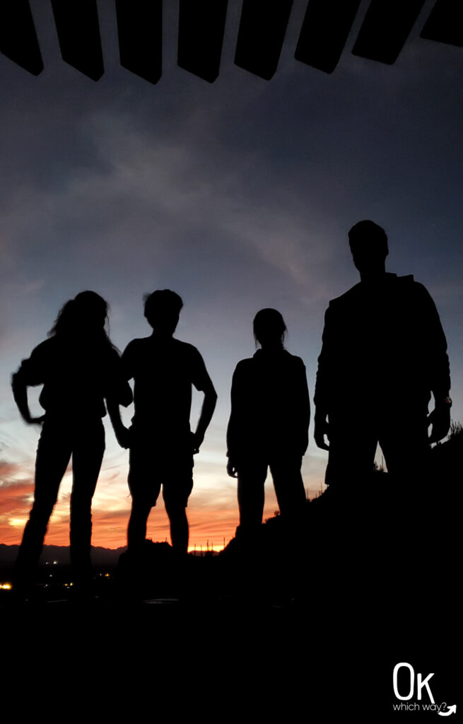 Silhouette at Gates Pass Overlook in Tucson | OK Which Way