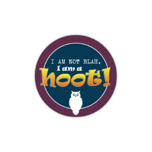 I am a Hoot Vinyl Sticker