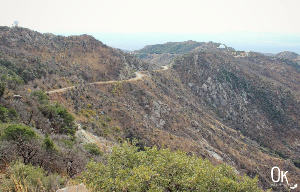 Road to Kitt Peak National Observatory in Tucson | OK Which Way