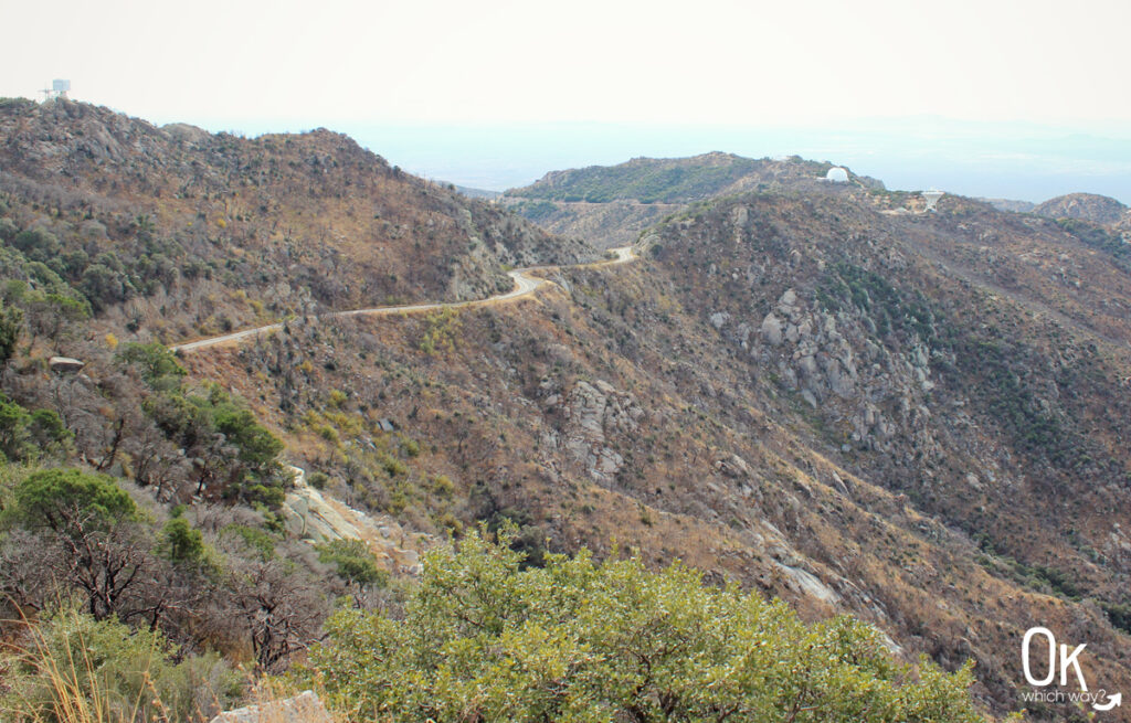 Road to Kitt Peak National Observatory in Tucson | OK Which Way