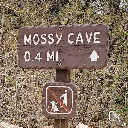 Mossy Cave Trail sign at Bryce National Park | OK Which Way