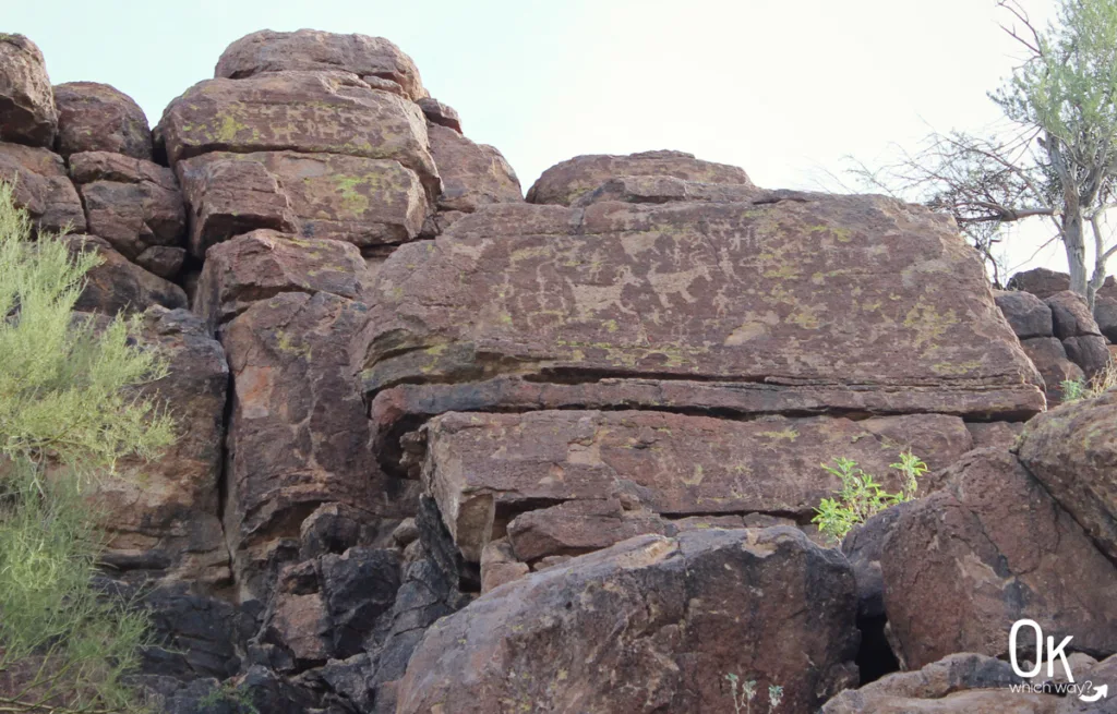 Picture Rocks Petroglyphs in Arizona | OK Which Way