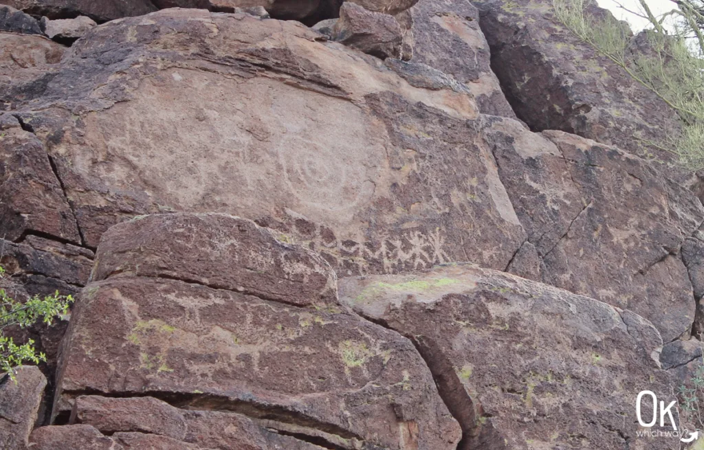 Picture Rocks Petroglyphs in the Sonoran Desert | OK Which Way