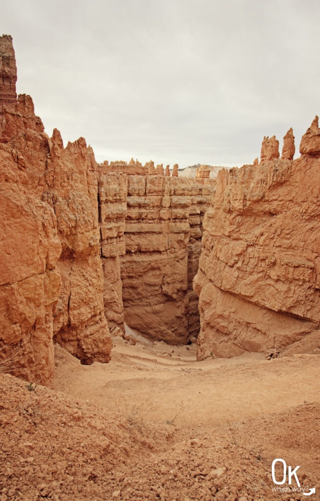 Hiking Wall Street along Navajo Loop at Bryce Canyon National Park | OK Which Way