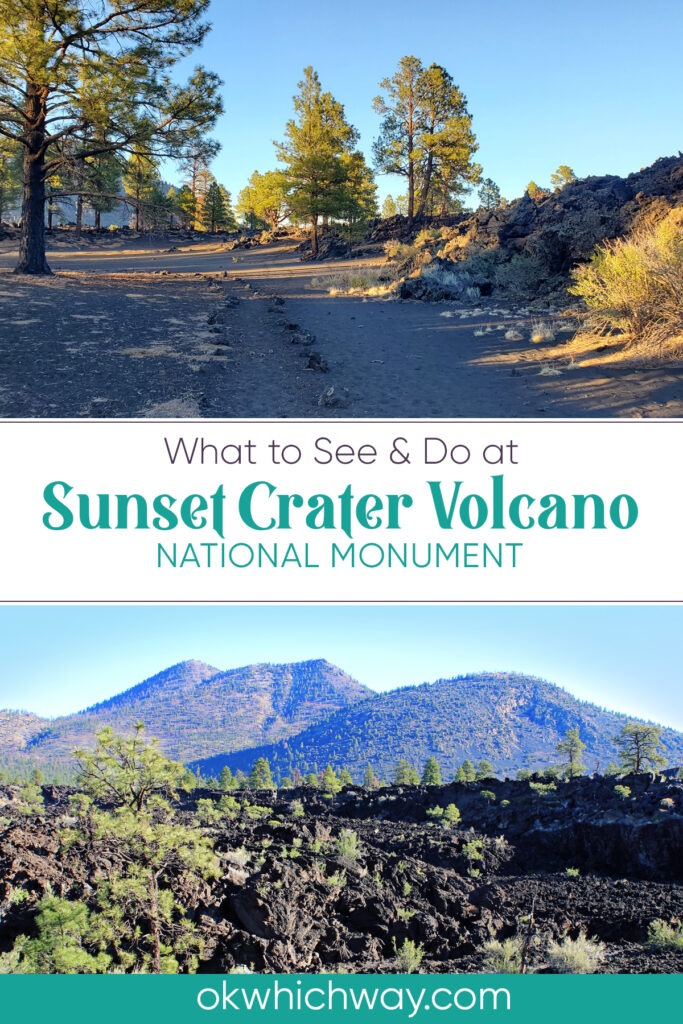 What to See and Do at Sunset Crater Volcano National Monument in northern Arizona | OK Which Way