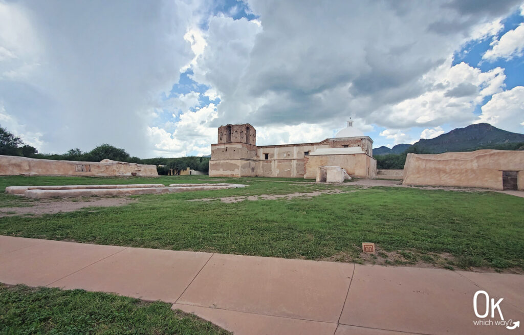 Mission grounds at Tumacacori National Historical Park | OK Which Way