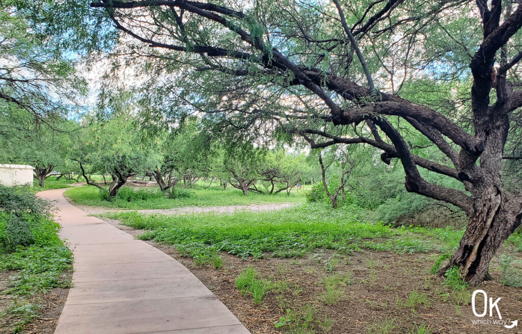 Paved paths at Tumacacori National Historical Park | OK Which Way
