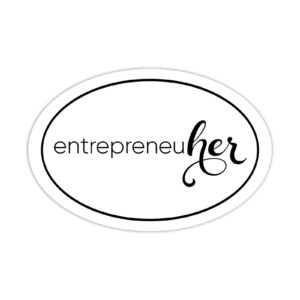 EntrepreneuHER Vinyl Sticker