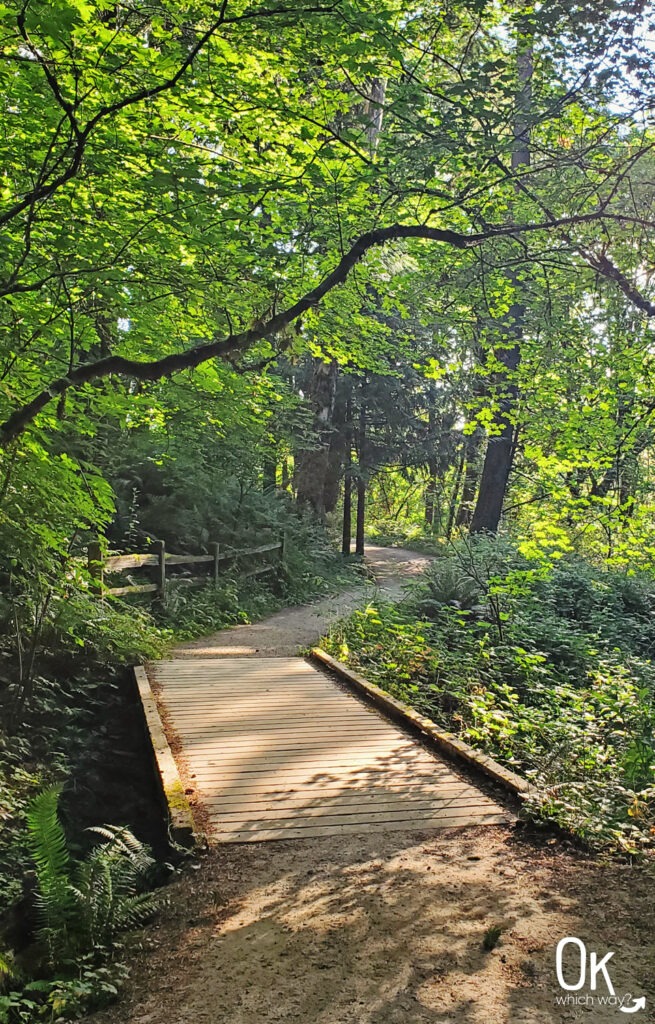 Wildwood Trail pedestrian bridge | OK Which Way
